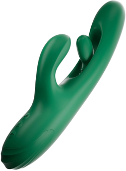 Amovibe Zenora Вибростимулятор 10F с 3мя моторами Green -- AMO-V-006