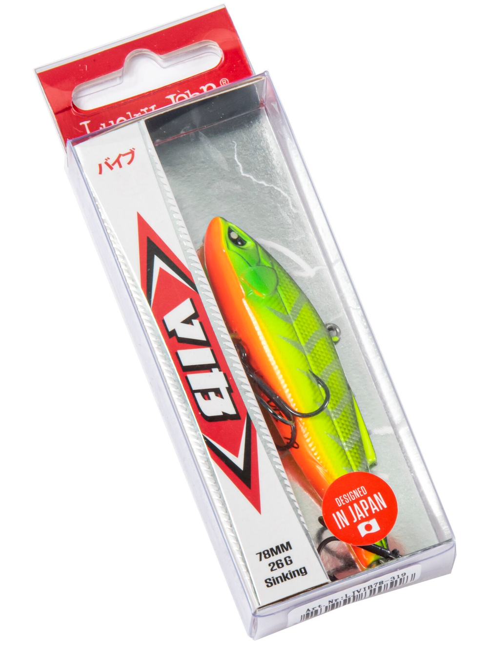 Воблер тонущий вертикальный LJ Pro Series VIB S 78.00/319