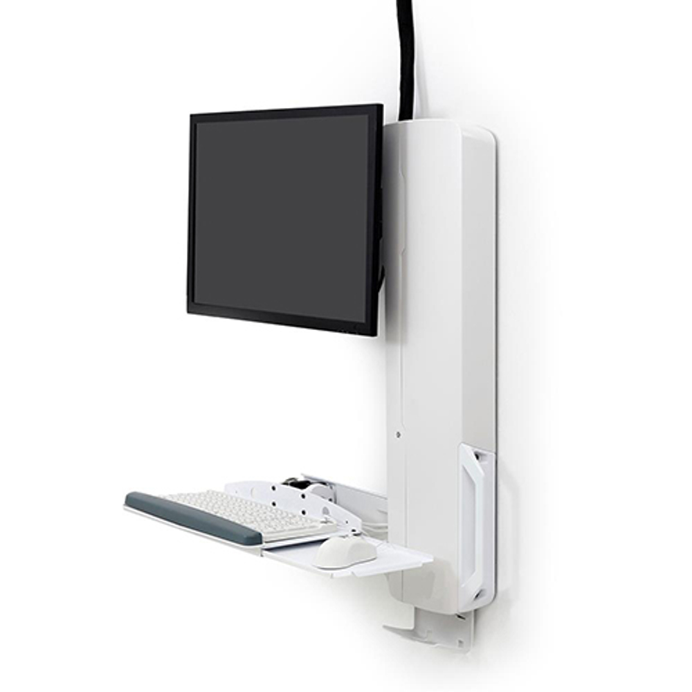 Настенное рабочее место для холлов Ergotron StyleView (61-081-062 / 61-081-085), Белый