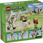 Конструктор LEGO Minecraft Атака наездника на курице в пустыне 21592 | LEGO Minecraft Chicken Attack 428 деталей | 9+