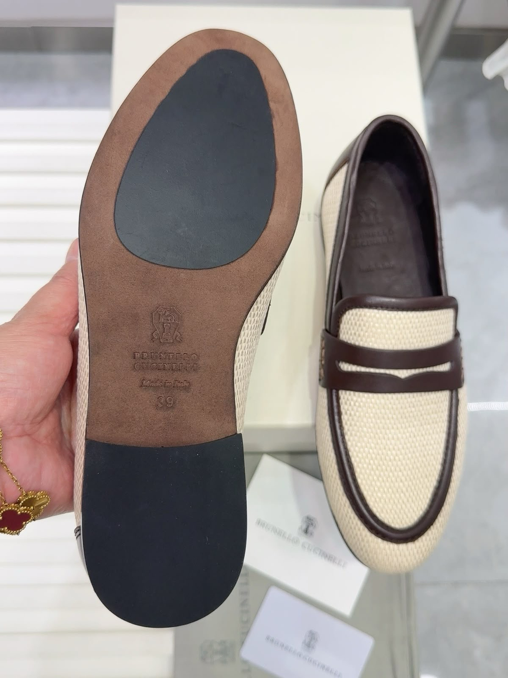 Лоферы Brunello Cucinelli