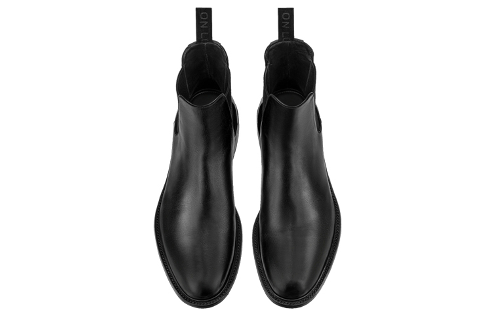 LOUIS VUITTON Fle Louis Vuitton Chelsea Boots Men"s Black