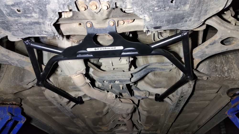 Усилитель переднего подрамника "паук" Subaru Forester 3 (SH) ТУРБО, Subaru Impreza 3 (GH) ТУРБО, Subaru Exiga ТУРБО (ПОД ЗАКАЗ)