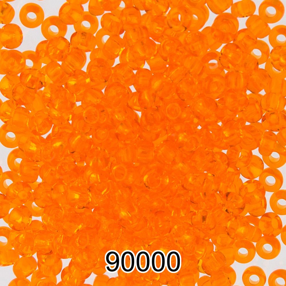Бисер Preciosa 10/0 (2.3 мм), 500 г, 90000 (Ф130) оранжевый Бисер Preciosa 10/0 (2.3 мм), 500 г, 90000 (Ф130) оранжевый
