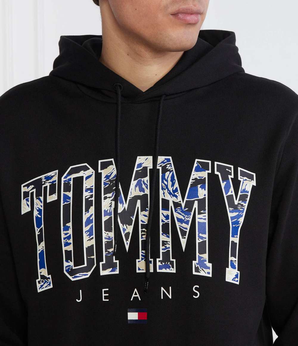 Худи CAMO NEW VRSTY Tommy Jeans - черный(DM0DM17810)