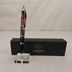 Ручка шариковая Parker IM "Полевые цветы" с ручной росписью в коробке