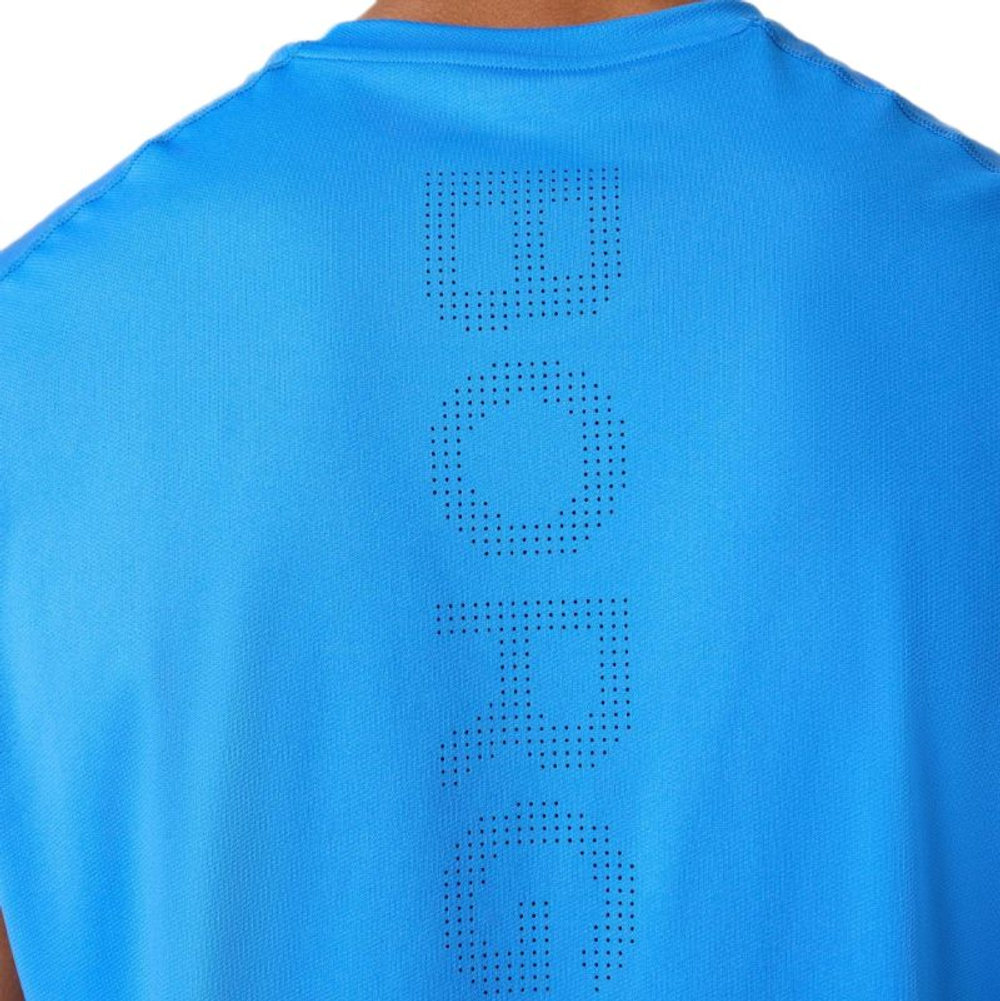 Мужская теннисная футболка Björn Borg Ace Mesh Panel - palace blue