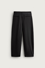 БРЮКИ BALLOON FIT С РЕМНЕМ И ЗАЩИПАМИ — ZARA