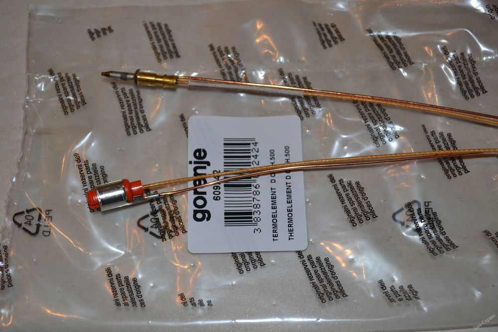 Термопара для Gorenje (Горенье) L500 - 609242 зам. 609241