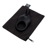 Черное эрекционное виброкольцо 3,2см с кроликом Fifty Shades of Grey Sensation Vibrating Rabbit Love Ring