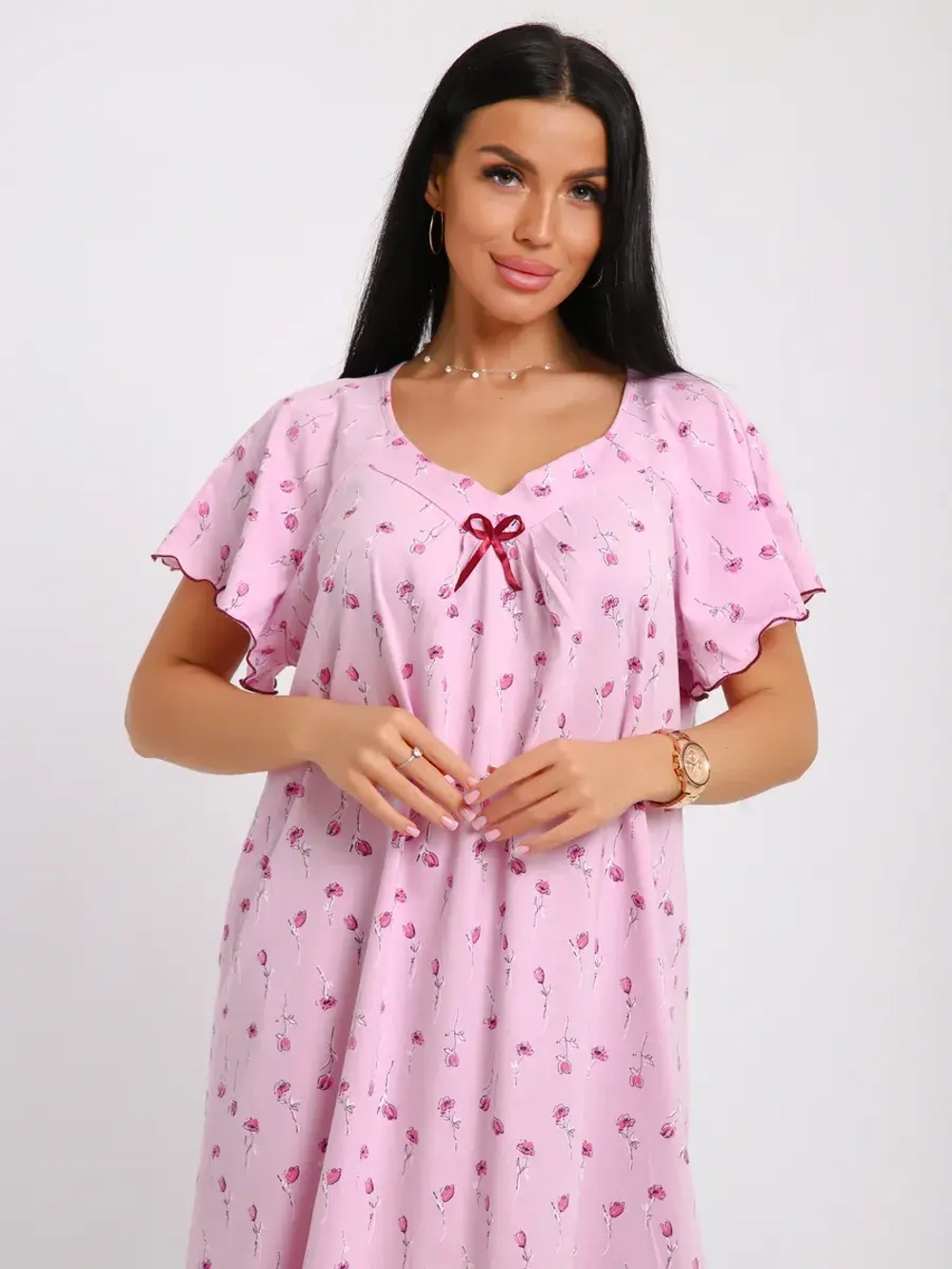 Ночная сорочка большие размеры