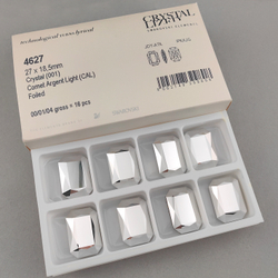 Октагон Swarovski 4627, цвет Серебристый (Crystal Comet Argent Light F)