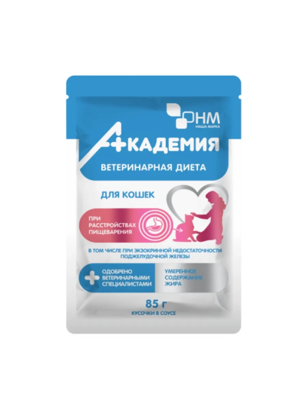 Академия Корм для кошек 85г*17шт