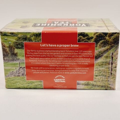 Чай черный TAYLORS YORKSHIRE TEA "Йоркшир" 40 пакетиков (из Финляндии)