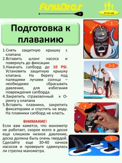 Сапборд надувной сап борд, sup board FunWаtеr Tiki 320 см