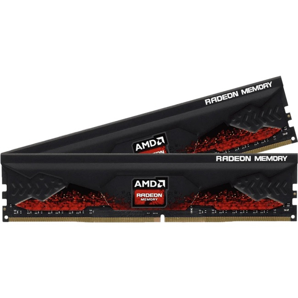 Модуль памяти DIMM DDR4 16Gb, 3200Mhz, 2x8Gb, AMD R9 Gaming Series (R9S416G3206U2K)