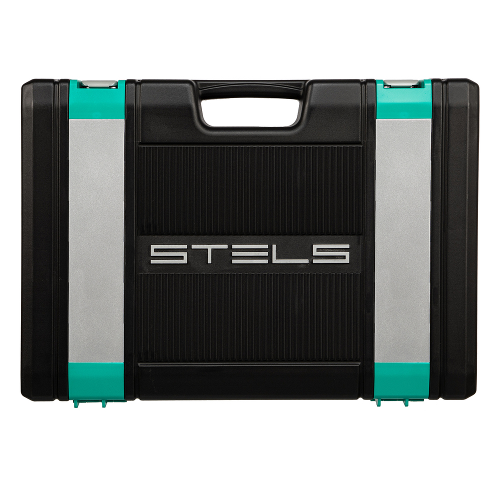 Набор инструментов, 1/2", 1/4", CrV, пластиковый кейс 98 предметов Stels