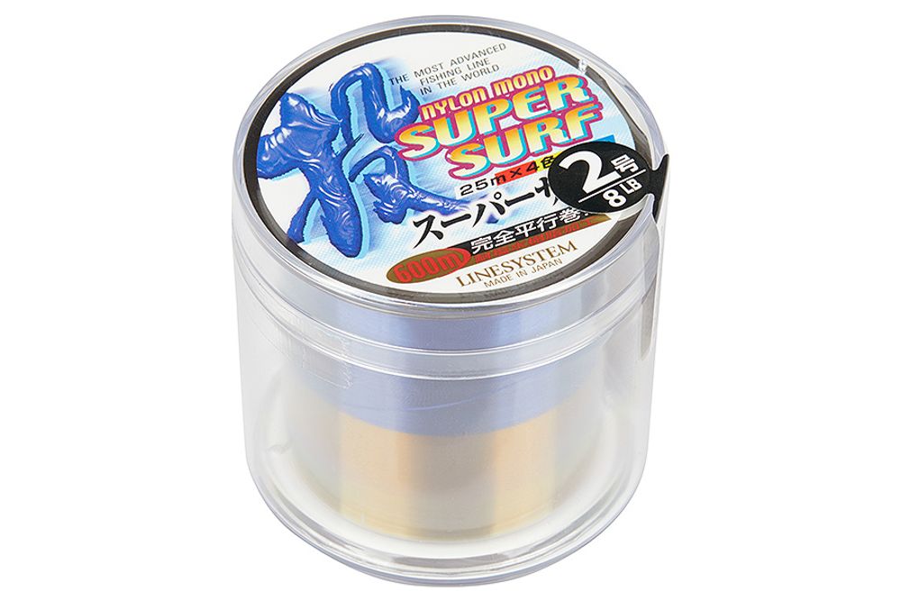 Леска LINESYSTEM Surf Nage 600m #2 (8LB)