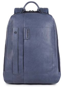 Рюкзак Piquadro Pulse синий кожа (CA3349P15/BLU3)
