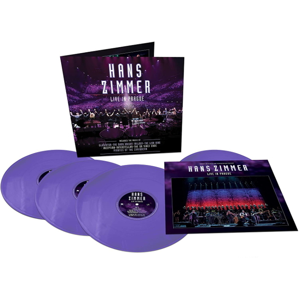Hans Zimmer / Live In Prague (Coloured Vinyl)(4LP)