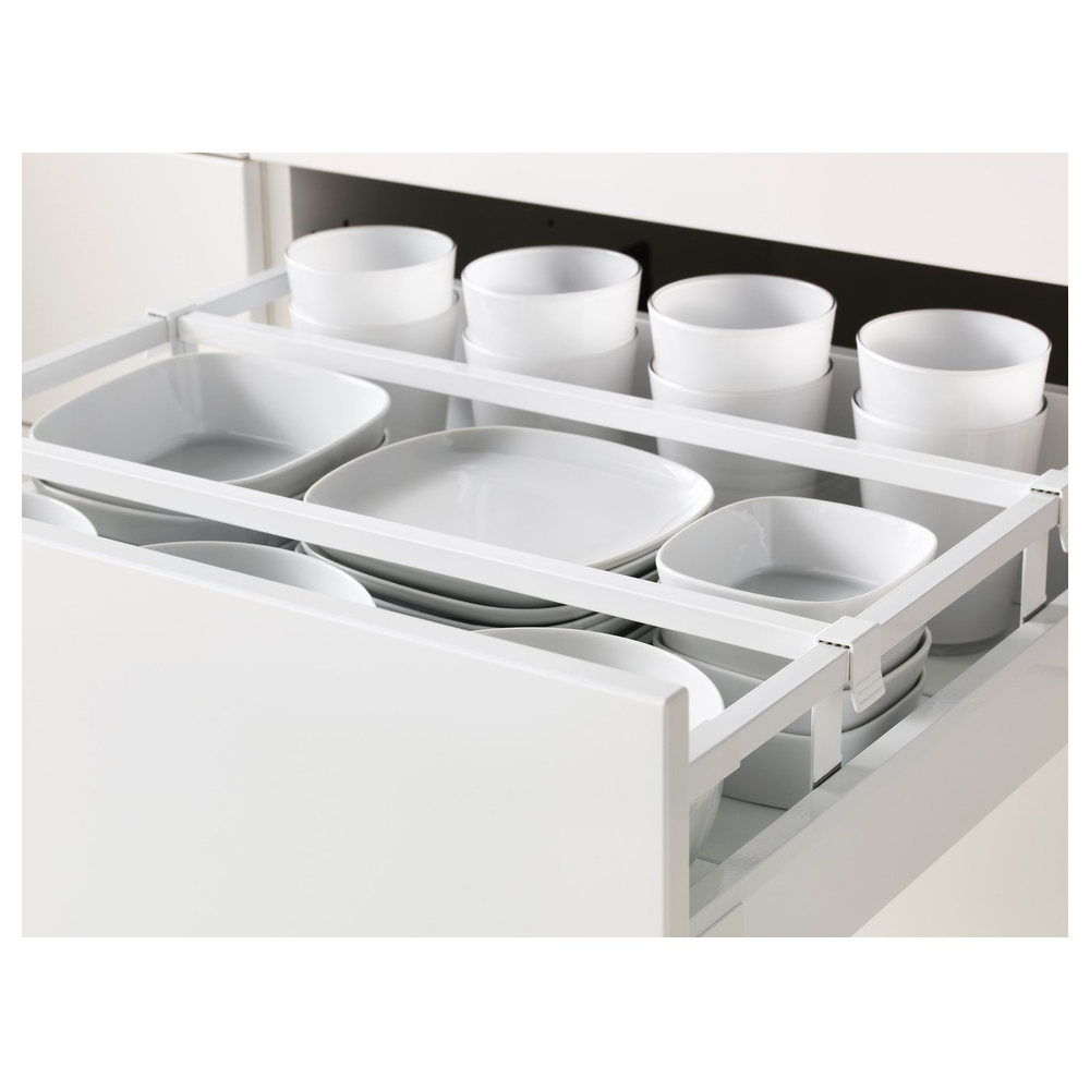 IKEA MAXIMERA  (ИКЕА МАКСИМЕРА)  -  Ящик, средний - белый 60x60 см