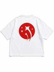 Футболка "Red Planet" Tomorrow Star, oversize, белая