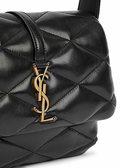 Сумка через плечо Saint Laurent Le 57 из стеганой кожи черный