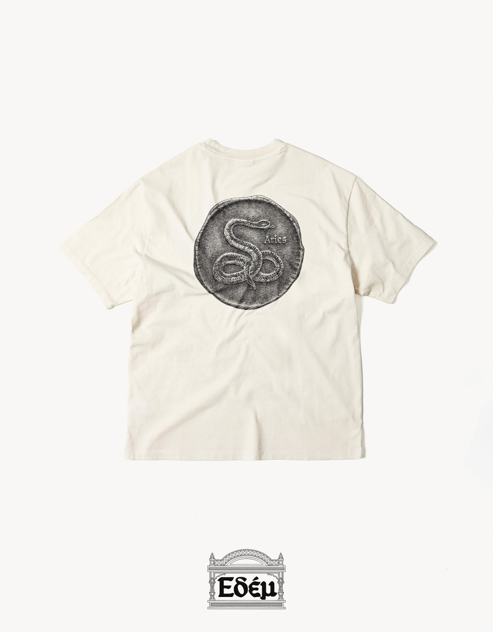 Мужская футболка relaxed fit ARIES X BERSHKA - BERSHKA