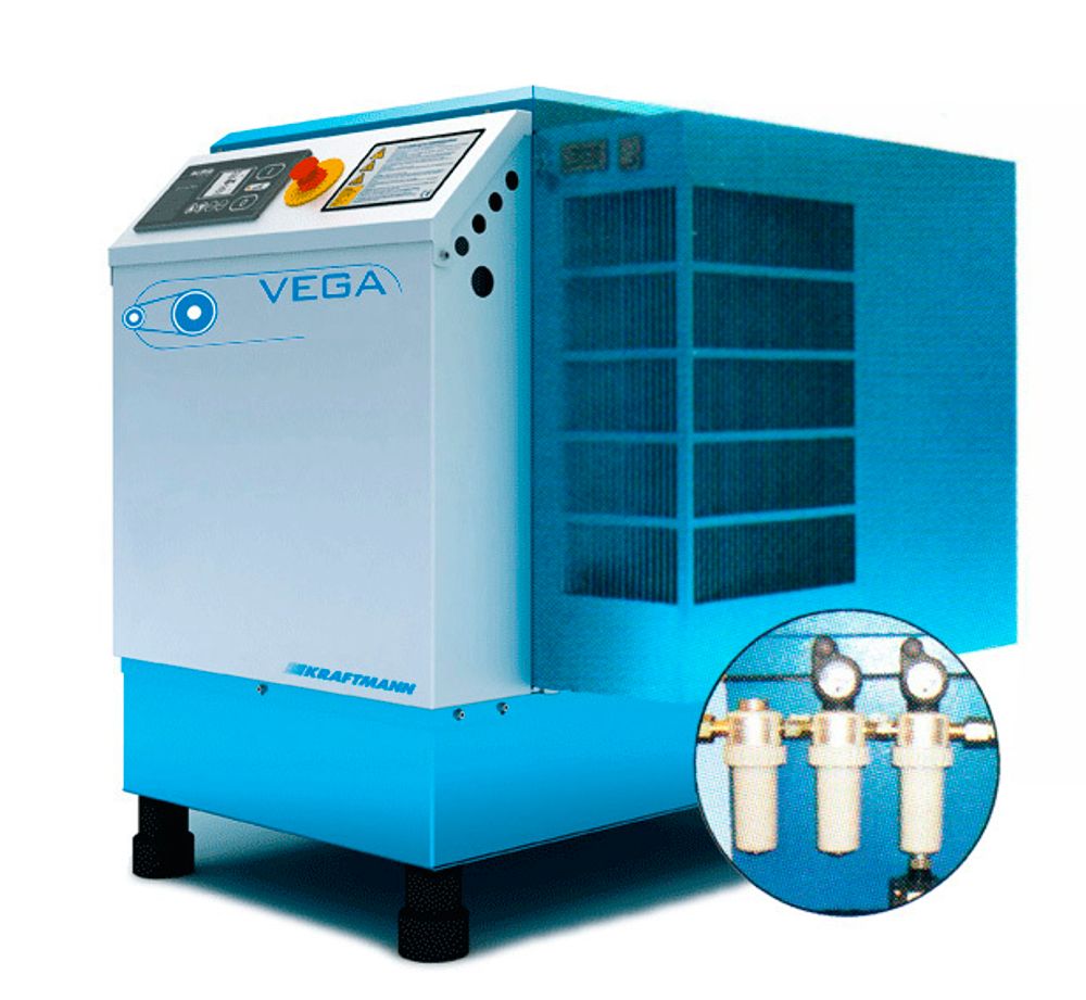 Винтовой компрессор Kraftmann VEGA 22 O (10 бар) Винтовой компрессор Kraftmann VEGA 22 O (10 бар)