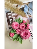 Силиконовая форма цветок Роза Остин M