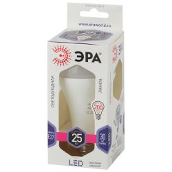 Лампа светодиодная ЭРА STD LED A65-25W-860-E27 25Вт груша холодный дневной свет Е27 | Лампы cветодиодные Груша (A)