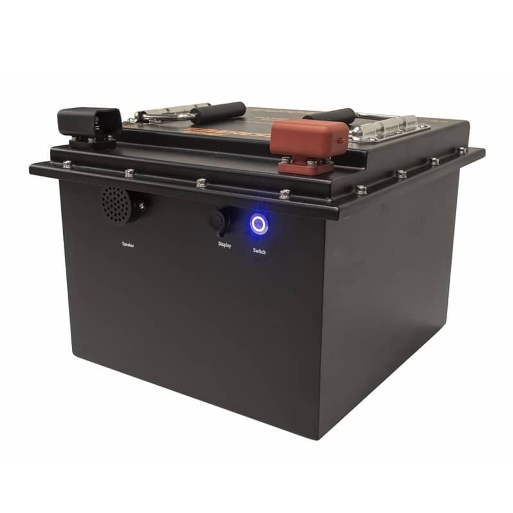 Тяговая аккумуляторная батарея Everest LFP-24V210Аh-PRO + LCD + Bluetooth