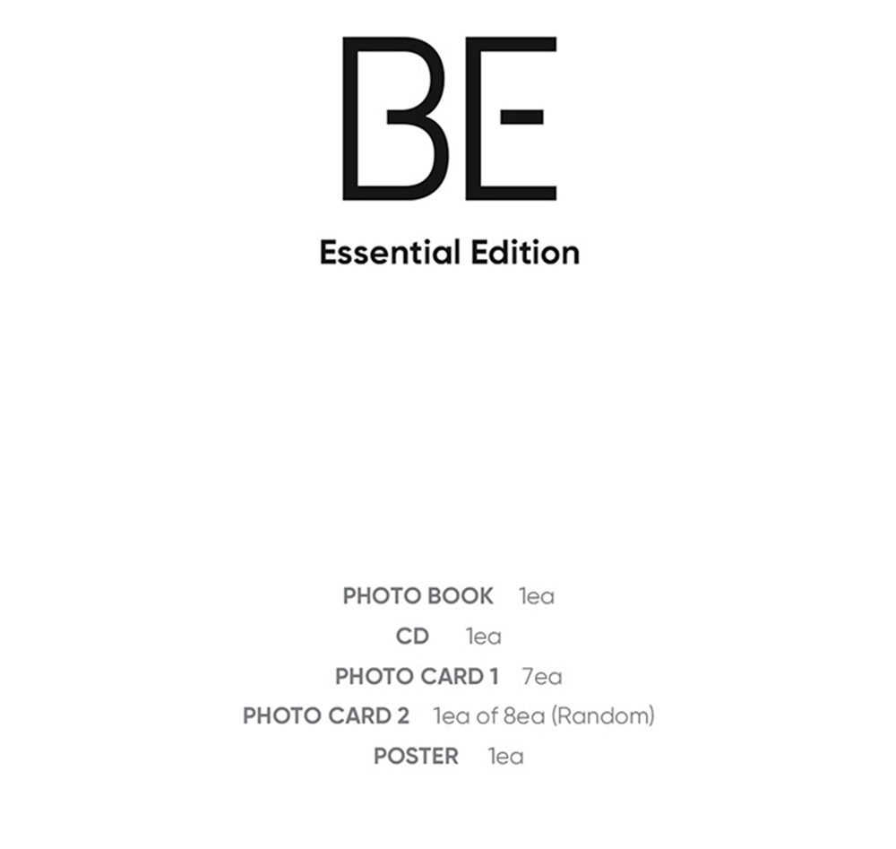Альбом BTS - BE [Essential Edition]