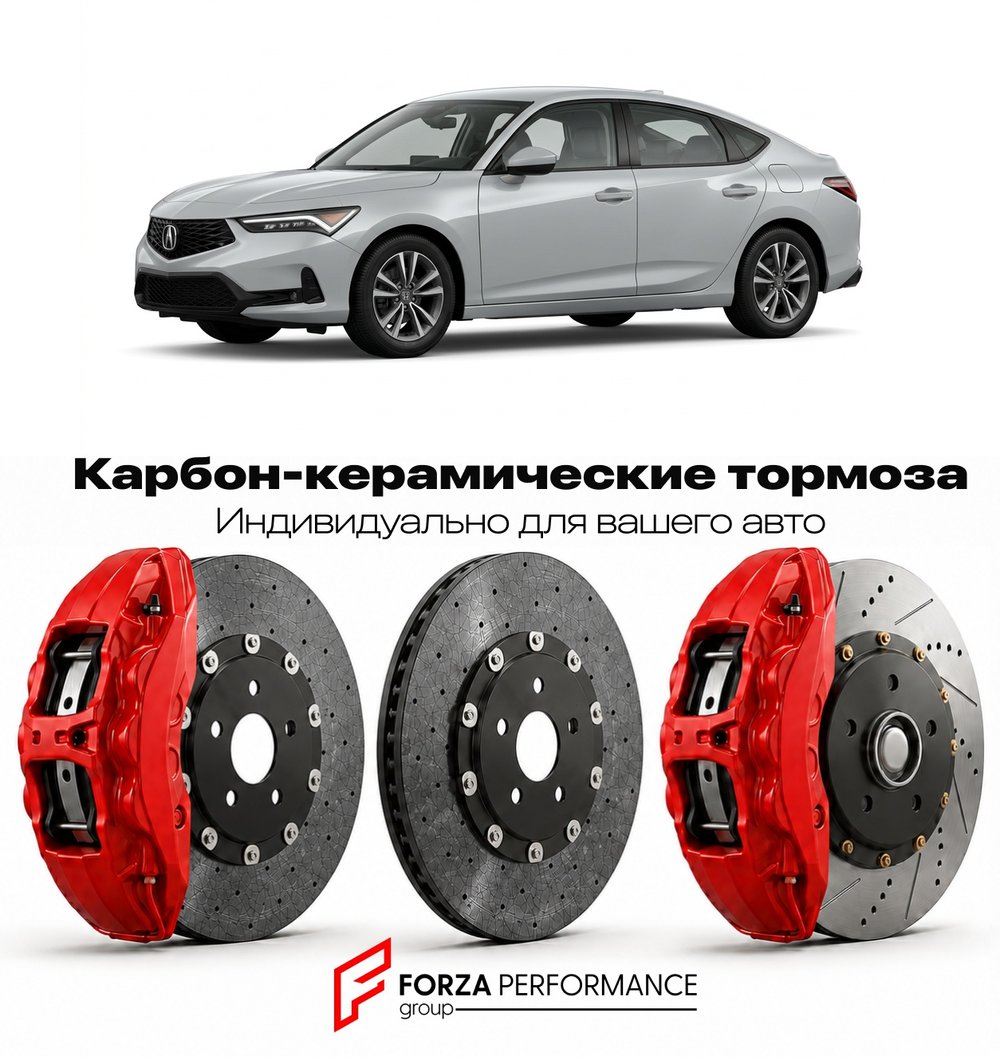 Карбон-керамическая тормозная система для Honda Integra V DE3 2021-2026 Хонда