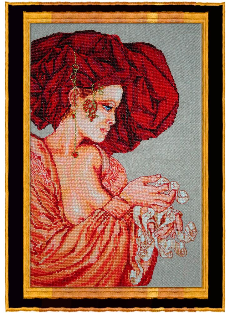 Набор для вышивания нитками Nimue, Archives (Хранилище древностей), 19х23 см Набор для вышивания нитками Nimue, Archives (Хранилище древностей), 19х23 см