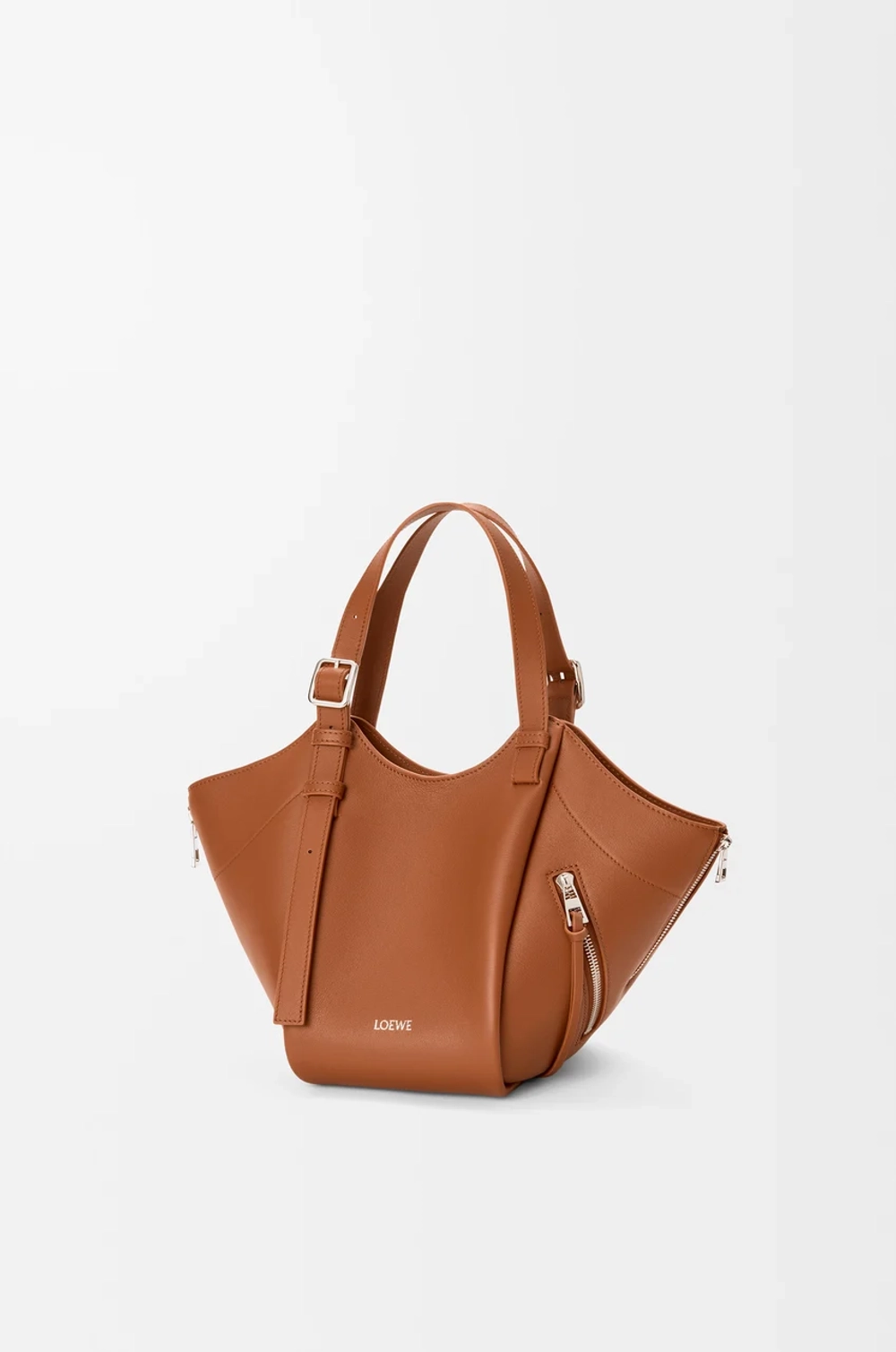 Loewe Сумка Hammock Flip из классической телячьей кожи, светло-коричневый