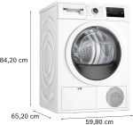 Сушильная машина Bosch WTH85V1GPL