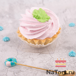 Подложка пластиковая квадратная с держателем (цвет Прозрачный)