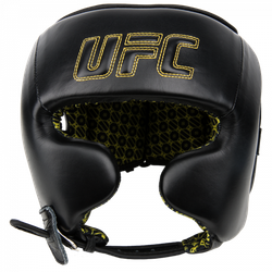 UFC Шлем с защитой щек на шнуровке черный - L\XL