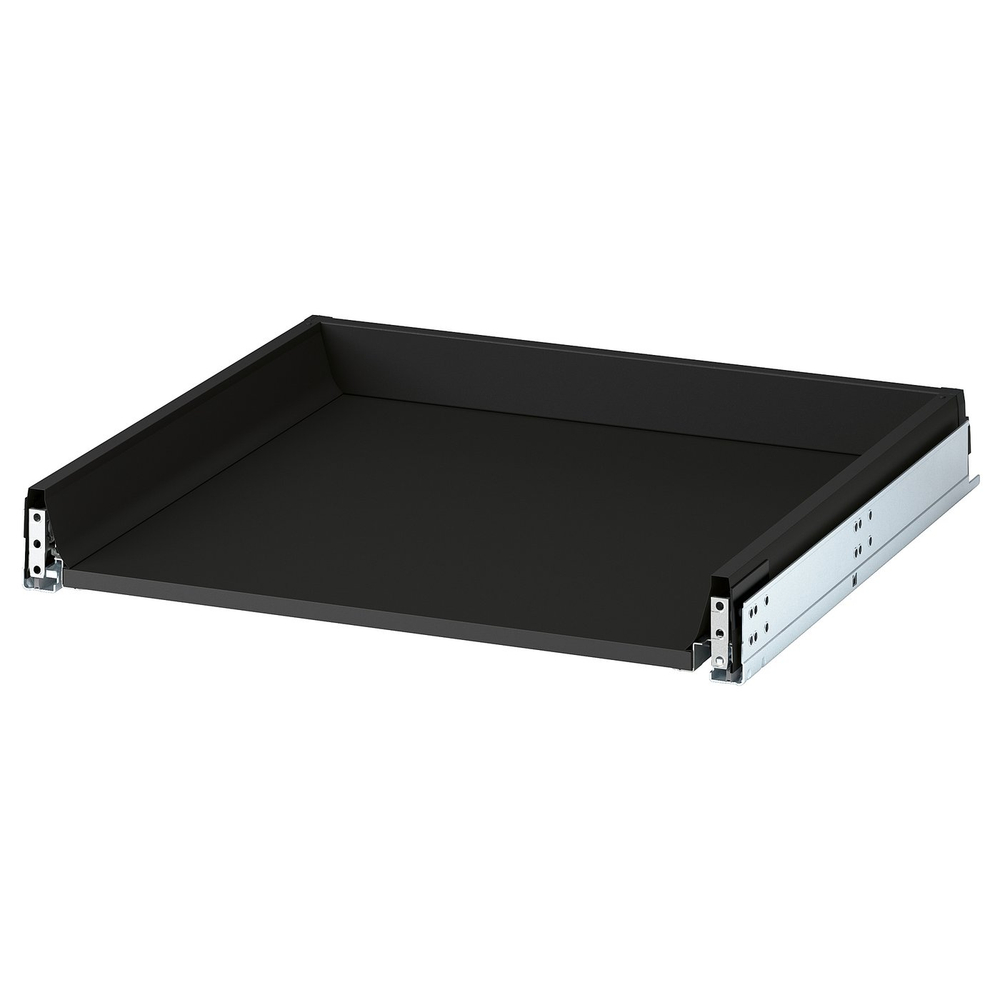 IKEA KNIVSHULT  (ИКЕА КНИВСХУЛТ)  -  Ящик низкий - тёмно-серый 60x60 см