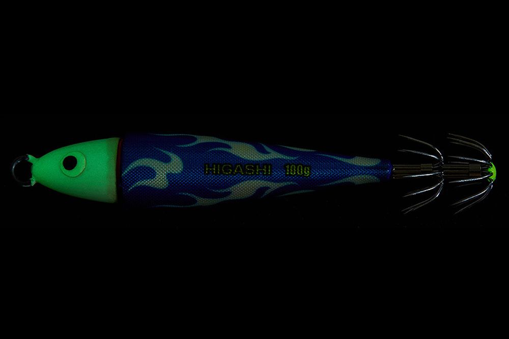 Кальмарница HIGASHI Squid Cloth sinker 100g #07 Aqua Fireman