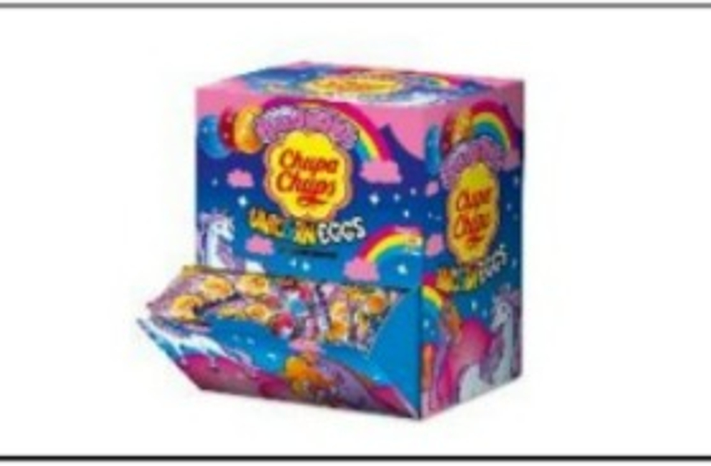 Chupa Chups Fantastic Unicorn (Чупа-чупс Жев. резинка Фантастический Единорог) 5г (100шт)