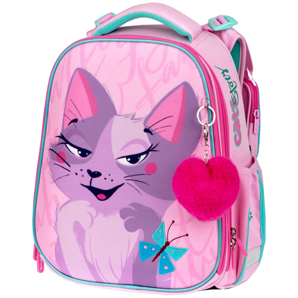 Ранец Berlingo Expert Princess cat 37*28*16см, 2 отд., с анатомической спинкой