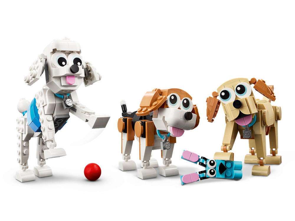 Конструктор Лего Креатор Очаровательные собачки | LEGO Creator Adorable Dogs 31137, 475 деталей (7+)