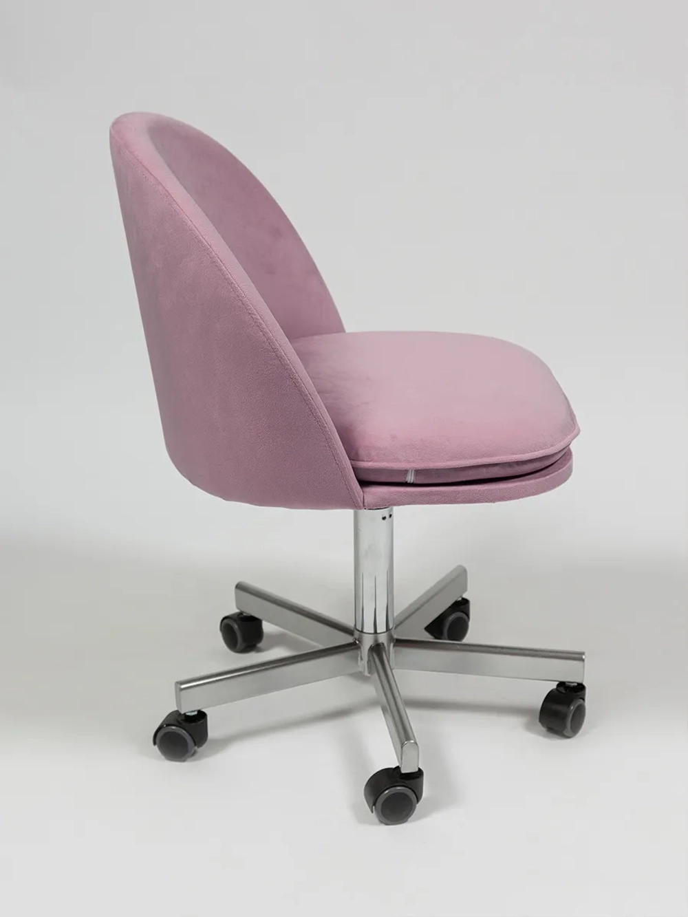 Стул Альта цвет: (Эвита 21 Лаванда) основание пятилучье(газлифт) цвет серебро