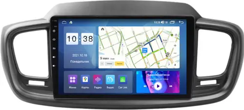 Магнитола для KIA Sorento Prime 2015+ - Parafar PF223LUX2XHD на Android 13, CarPlay, 4G SIM-слот