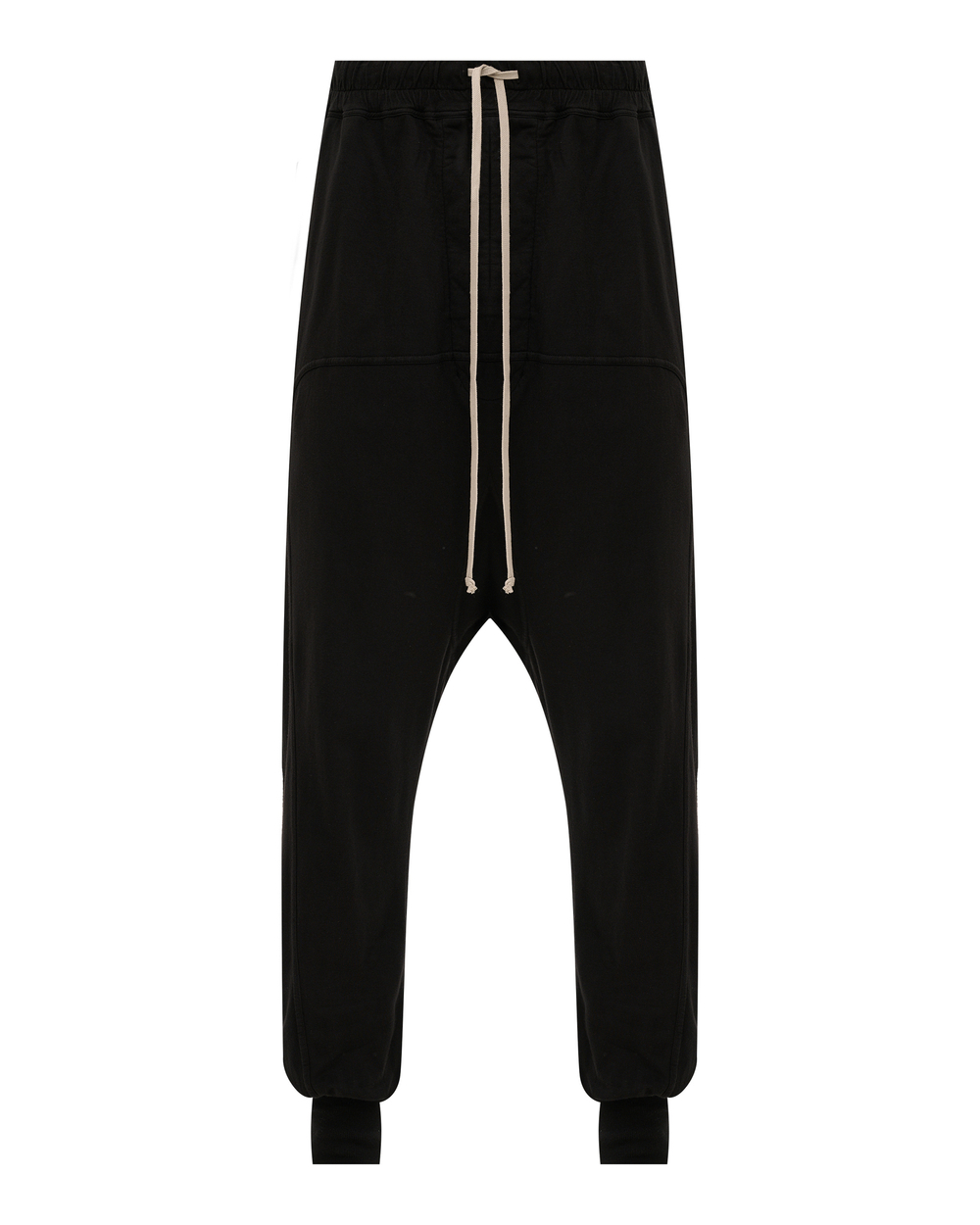 RICK OWENS DRKSHDW БРЮКИ ЧЕРНЫЕ HOLLYWOOD PRISONER DRAWSTRING