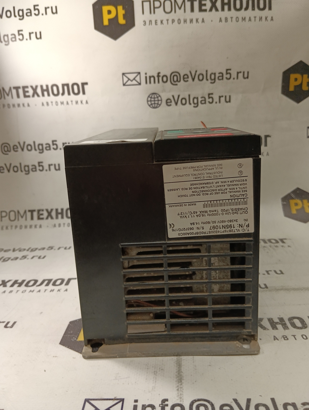 Danfoss VLT2875PT4B20STR0DBF00A00C0 195N1097* б/у