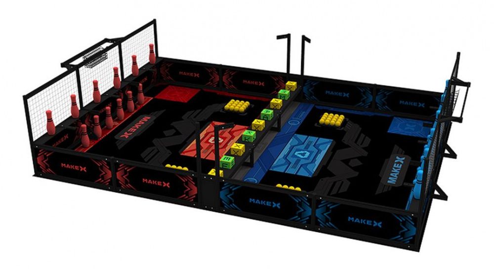 Соревновательное поле Makeblock MakeX Challenge Arena 2022 Соревновательное поле Makeblock MakeX Challenge Arena 2022