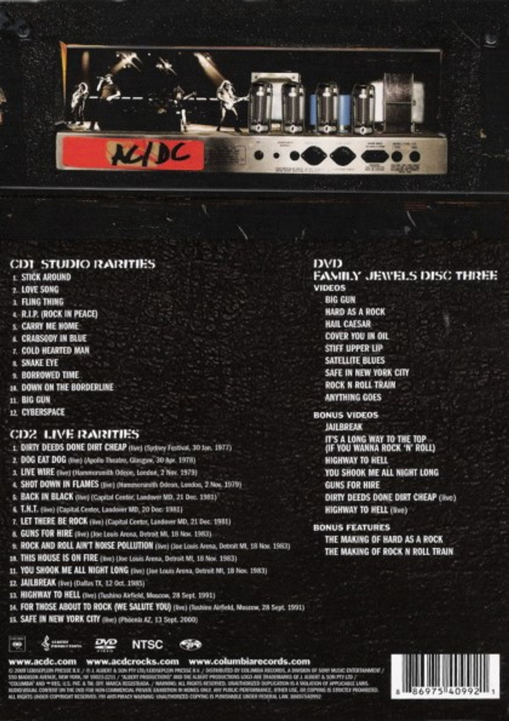 AC/DC / Backtracks (2CD+DVD)